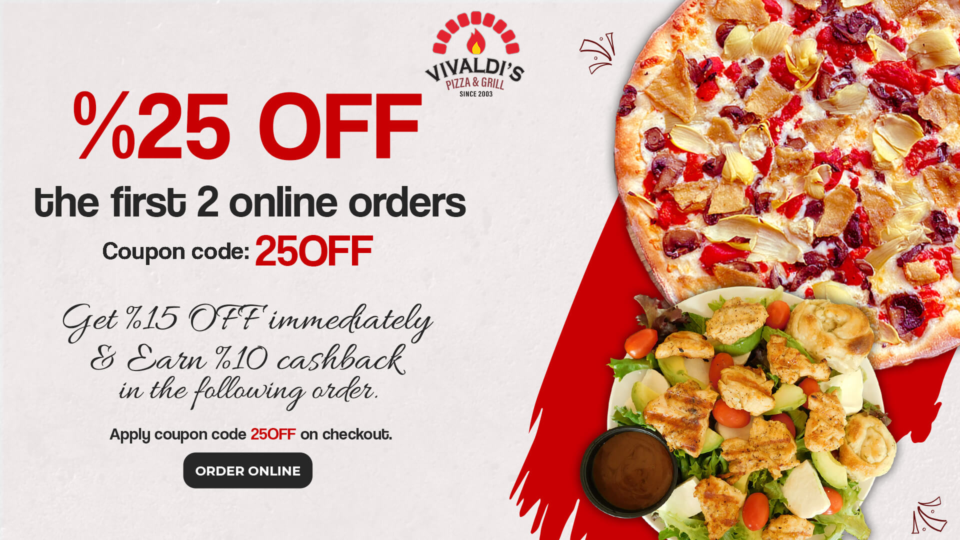 Vivaldi s Pizza Offers Pizza Offers Delivery Best Pizza Coupons 